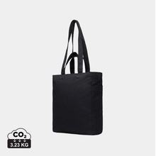 Taška na zips VINGA Hilo z recykl. canvas AWARE™, čierna