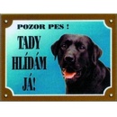 Ostatní pomůcky pro psy Dafiko Tabulka labradorský retriever černý