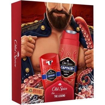 Old Spice Captain deostick 50 ml + sprchový gel 250 ml dárková sada