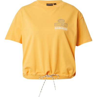 NAPAPIJRI Тениска 'howard' жълто, размер xl