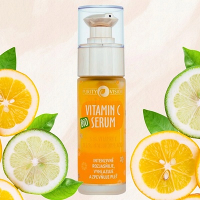 Purity Vision Pleťové sérum Vitamín C bio 30 ml – Zbozi.Blesk.cz