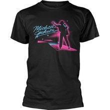 Michael Jackson tričko neon Black