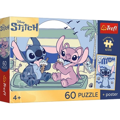 TREFL Premium Plus Kids Lilo a Stitch Zábava so Stitchom 60 dielov