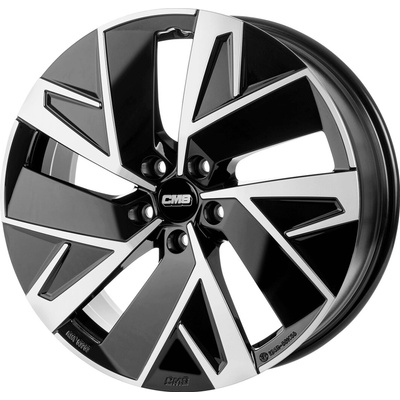 Cms C32 8x19 5x108 ET50 polished black gloss