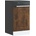 vidaXL Панел за съдомиялна машина, Kalmar, опушен дъб, 45x1, 5x57 см, инженерно дърво (853652)