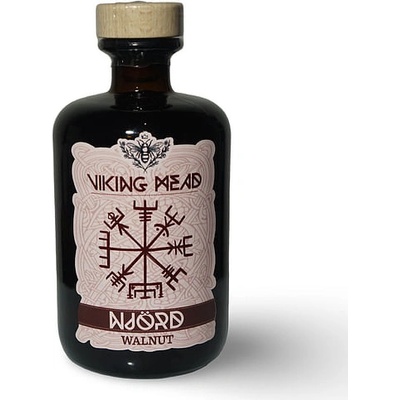Hřebečská medovina Viking Mead Njörd - Vlašský ořech 0,5 l – Zboží Mobilmania
