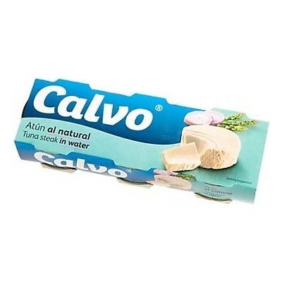 Calvo Tuňák ve vlastní šťávě 3 x 80 g