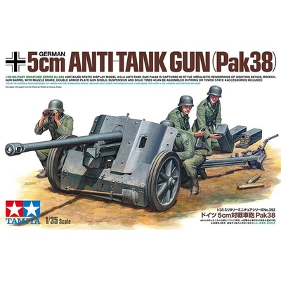 Tamiya German PaK 38 5cm with Crew 1:35