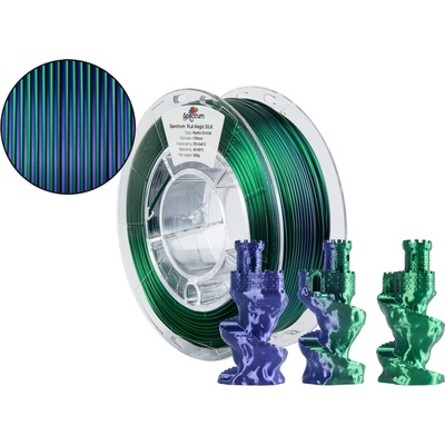 Spectrum 81400 филамент, PLA Magic SILK, 0, 25 кг, 1, 75 мм, мистична орхидея (81400)