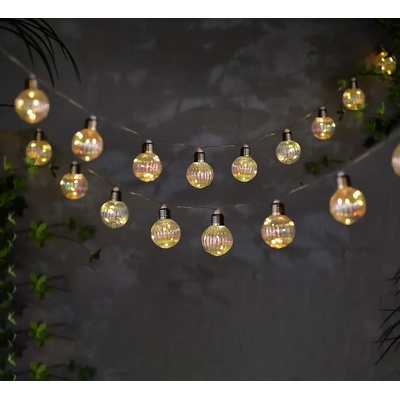 BAUHAUS SHINE LED světelný řetěz, 4,8 m, teplá bílá GLE789546