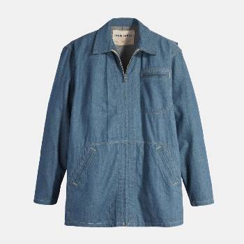 Levi's Men's Short Overshirt - Blue Indigo Rns