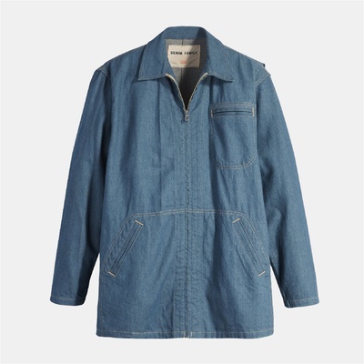 Levi's Men's Short Overshirt - Blue Indigo Rns