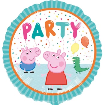 Amscan BALÓNEK fóliový Prasátko Peppa 45 cm