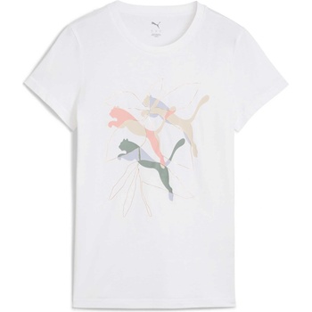 PUMA Graphics branded leaf tee m