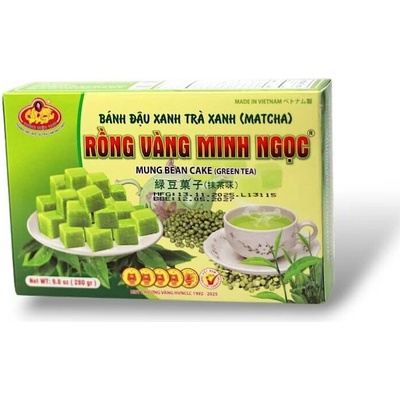 MINH NGOC Koláč z mung fazule s príchuťou Matcha 280 g