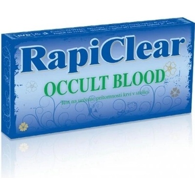 RapiClear Occult Blood IVD na samodiagnostiku