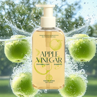 John Farmer Балансиращ шампоан с ябълков оцет John Farmer Apple Vinegar Shampoo (148419)