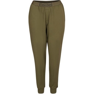 Calvin Klein REIMAGINED HER LW-JOGGER Dámské tepláky khaki