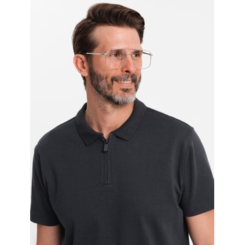 Ombre Clothing Мъжка поло тениска Ombre Clothing Ombre Clothing | Cheren | МЪЖЕ | S