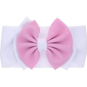 HARAHU Детска лента за глава Пеперуда - Бяла / Светло Розова kp38366 (38366)