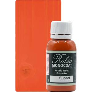Rubio Monocoat Hybrid Wood Protector Sunset - Цветно масло за външна употреба 1л (4512)