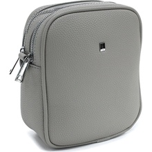 Světle trendy crossbody dámská kabelka Madie šedá
