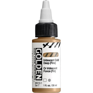 Golden Artist Colors High Flow АКРИЛНА боя Iridescent Gold Deep (Fin) 30 ml 1 бр (0008513-1)