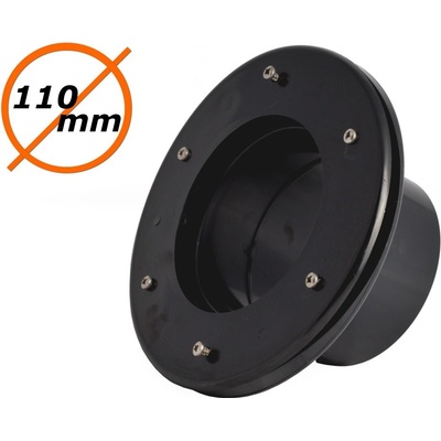 PVC příruba kónická 110 mm - pro kulaté nádrže