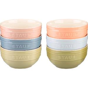 Staub купички за закуски 14 см, цветни, 6 бр (1029319)