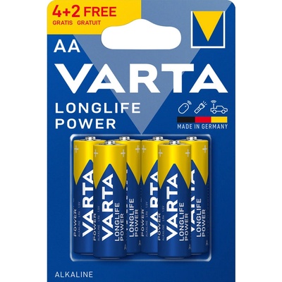 VARTA БАТЕРИИ varta longlife power aa (4008496568772)