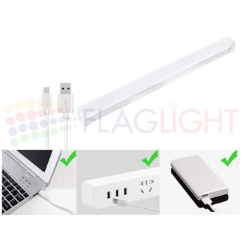 Led Лампа с Акумулаторна Батерия и Сензор за Движение, Магнитно закрепване, 30см или 50см (1409-30 1410-50)