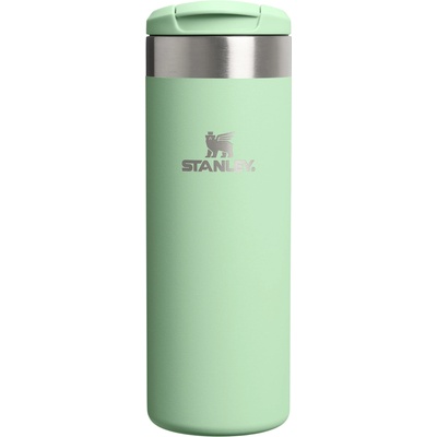 STANLEY 1913 Aerolight Transit Thermo Mug 0.47L - Keeps Hot for 6 Hours - Dishwasher Safe - Coffee Mug To Go Leak-Proof - Compatible with Common Car Drink Holders - Pistachio - 100000112449