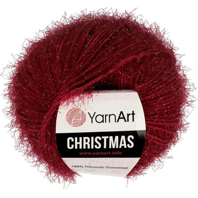 YarnArt Christmas 46 bordová