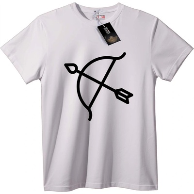 NOONEBRAND Тениска лък и стрела - 7XL, Black