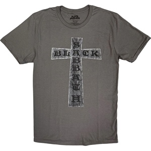 Black Sabbath Cross Charcoal Grey M Риза (BSTS13MC02)