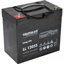 TRIATHLON LL12055 12V 55Ah long life