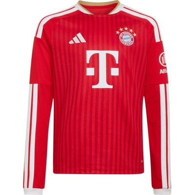 adidas FC Bayern Home Long Sleeve 2026/27 Kids červená