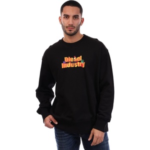 Diesel Блуза Diesel S-Macs Crew Neck Sweatshirt - Black