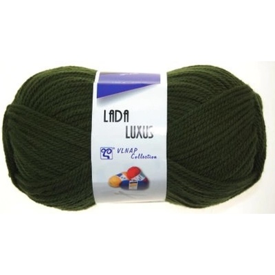 Vlnap příze Lada Luxus_55075 khaki