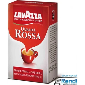 LAVAZZA Кафе Lavazza Rossa вакуум 250гр