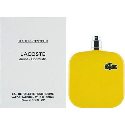 Lacoste Eau de Lacoste L.12.12 Yellow Jaune toaletná voda pánska 100 ml tester