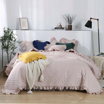 Spod Igły i Nitki přehoz na postel mikrovlákno ružovej 160 x 220 cm