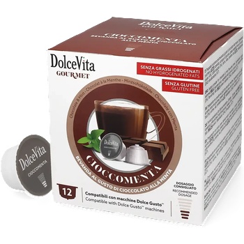 Dolce Vita | Cioccomenta - Mátová čokoláda - 12 капсули за Dolce Gusto