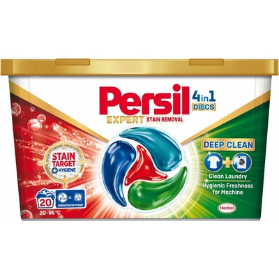 Persil prací kapsle Discs 4in1 Deep Clean Expert Stain Removal 20 PD