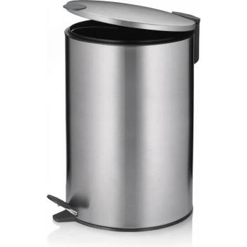 Image 1 of Kela 12 л сребрист кош за отпадъци с педал KELA от серия Mats