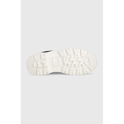 Filling Pieces Велурени маратонки Filling Pieces Court Serrated Topaz (71633831933)