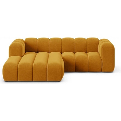 Micadoni Жълт ъглов диван (ляв ъгъл) Lupine - Micadoni Home (MIC_0LC_44_F1_LUPINE7)