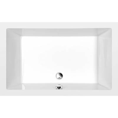 Polysan DEEP hlboká sprchová vanička obdĺžnik 120 x 75 x 26 cm, biela 71564