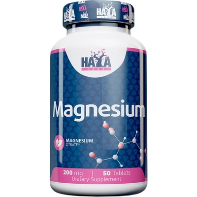 Haya Labs Magnesium Citrate 200 mg [50 Таблетки]