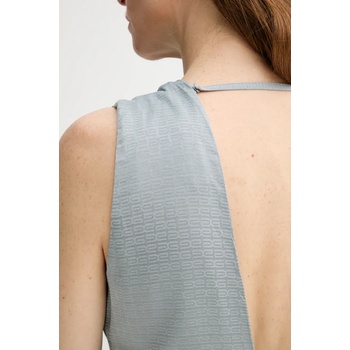 Gestuz Рокля Gestuz в сиво дълга разкроена 10909913 (10909913)